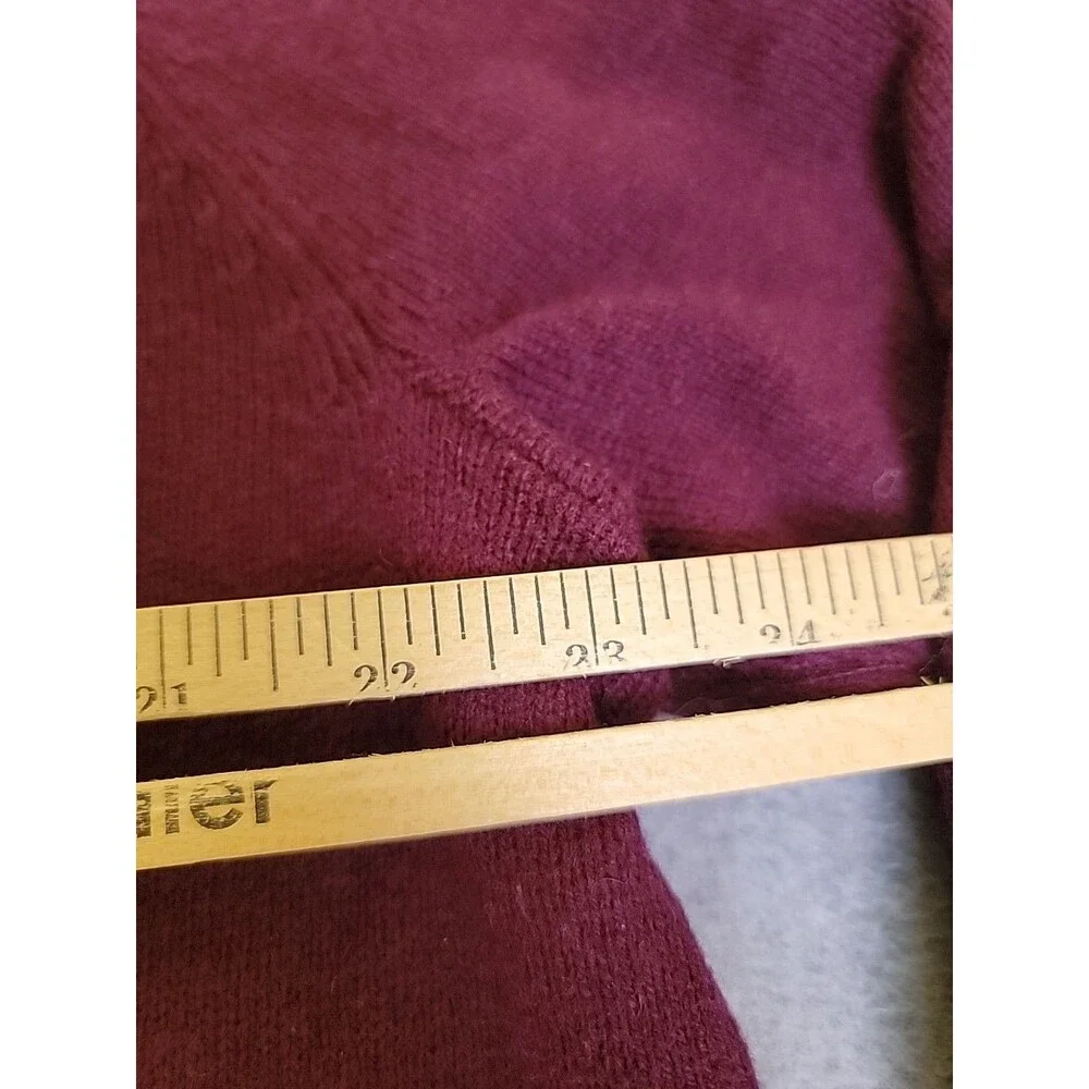 J Crew‎ Sweater Mens XL Pullover Red Lambswool Crew Knit Preppy Eclectic Grandpa